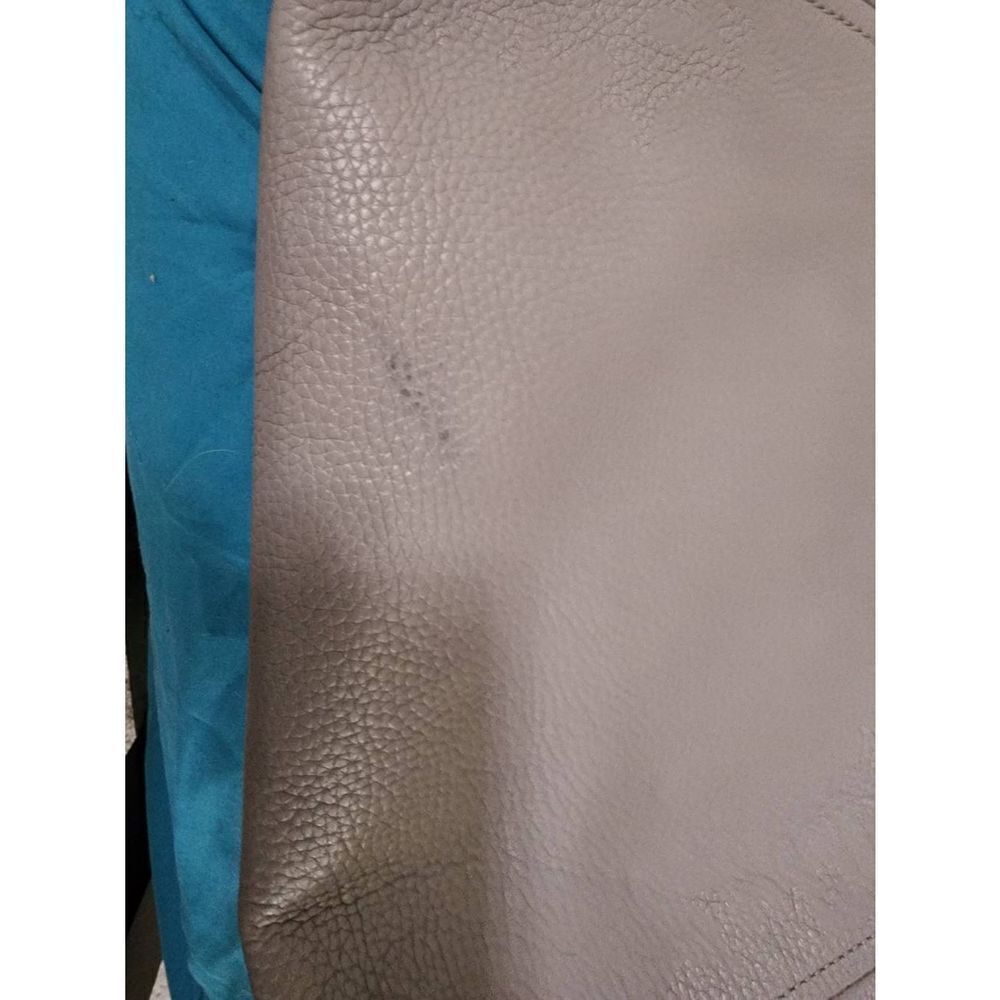 Michael Kors Gray Leather Purse - Picture 7 of 10